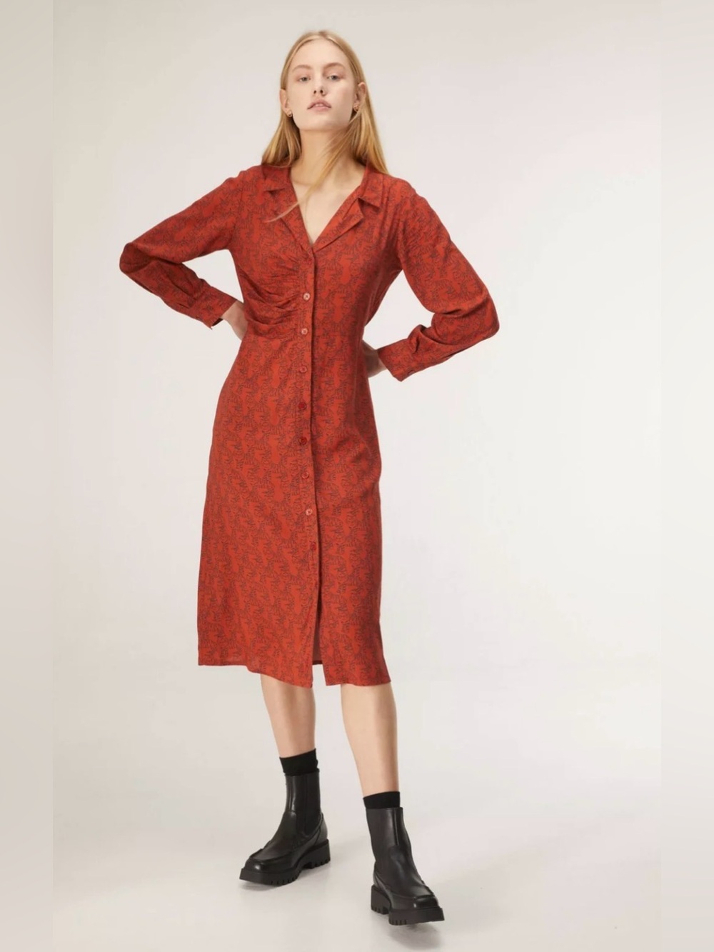 Compania Fantastica Tiger Dress Size XL